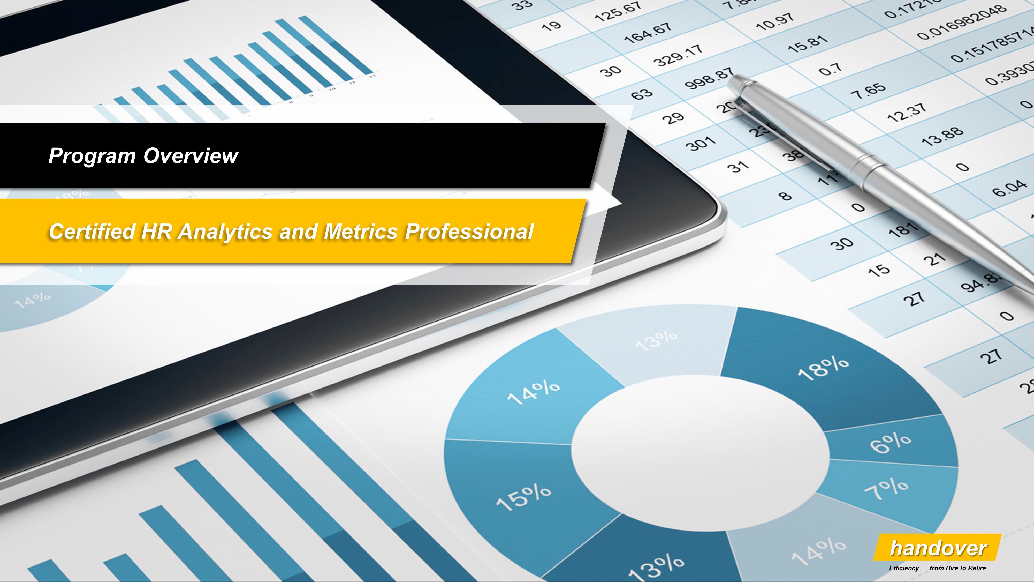 Certified HR Analytics and Metrics Professional